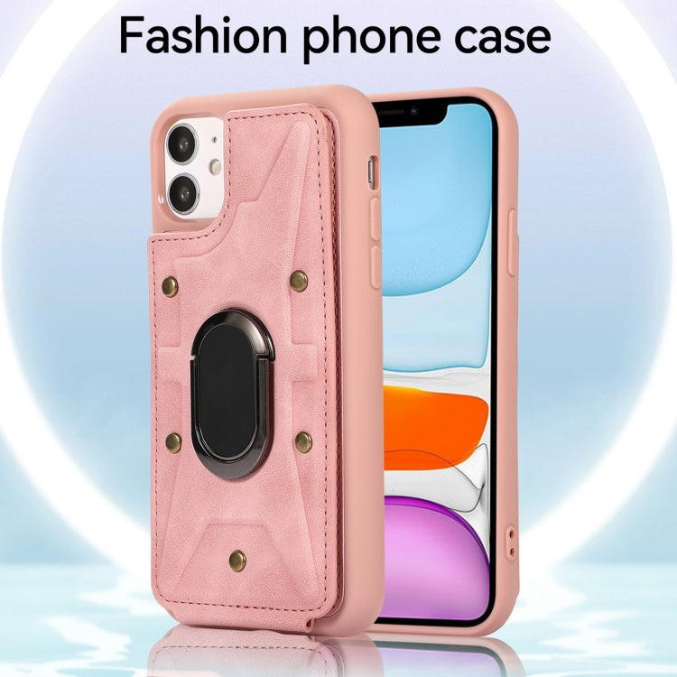 Armor Ring Wallet Back Cover Phone Case, For iPhone 11, For iPhone 11 Pro, For iPhone 11 Pro Max, For iPhone X / XS