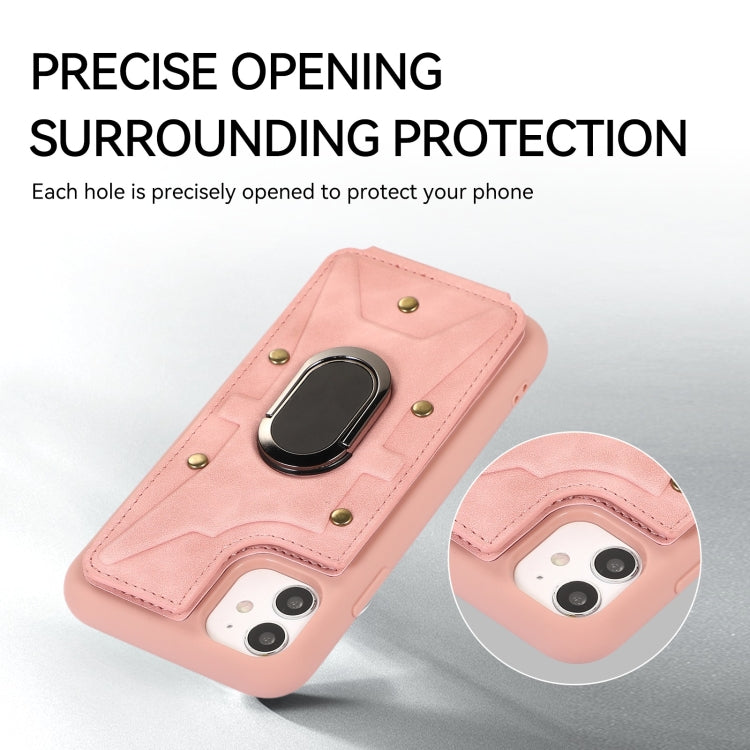 Armor Ring Wallet Back Cover Phone Case, For iPhone 11, For iPhone 11 Pro, For iPhone 11 Pro Max, For iPhone X / XS