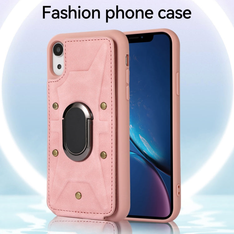 Armor Ring Wallet Back Cover Phone Case, For iPhone XR, For iPhone XS Max, For iPhone SE 2022 / 2020 / 8 / 7, For iPhone 8 Plus / 7 Plus