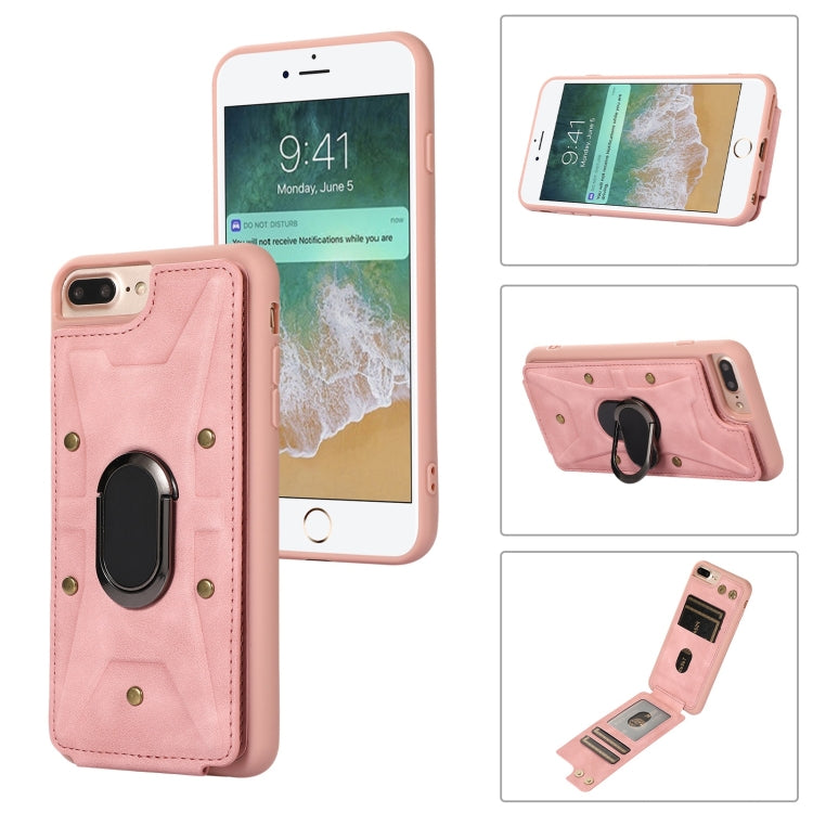 Armor Ring Wallet Back Cover Phone Case, For iPhone XR, For iPhone XS Max, For iPhone SE 2022 / 2020 / 8 / 7, For iPhone 8 Plus / 7 Plus