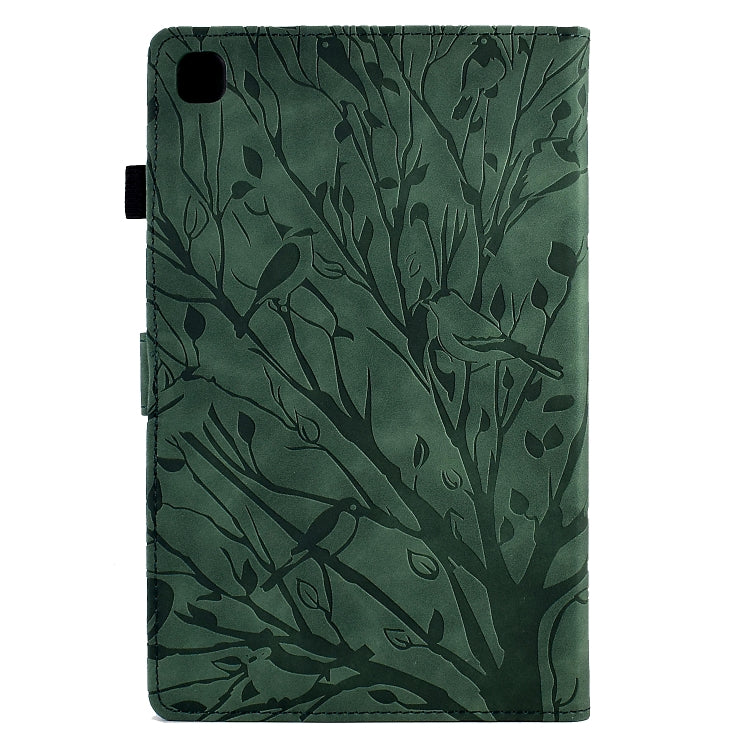 Fortune Tree Pressure Flower PU Tablet Case with Wake-up / Sleep Function, For iPad 10.2 2019 2020 / iPad 10.5 2017 2019, For iPad 10.9 2022 / 2025, For iPad Air / Air 2 / 9.7 2017 2018, For iPad Pro 11 / Air 4 10.9 2020 / Air 5 10.9