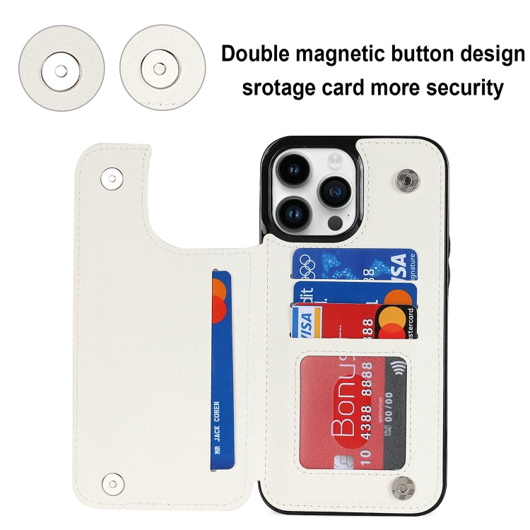 Double Buckle Rhombic PU Leather Phone Case, For iPhone 14 Pro Max, For iPhone 13, For iPhone 13 mini