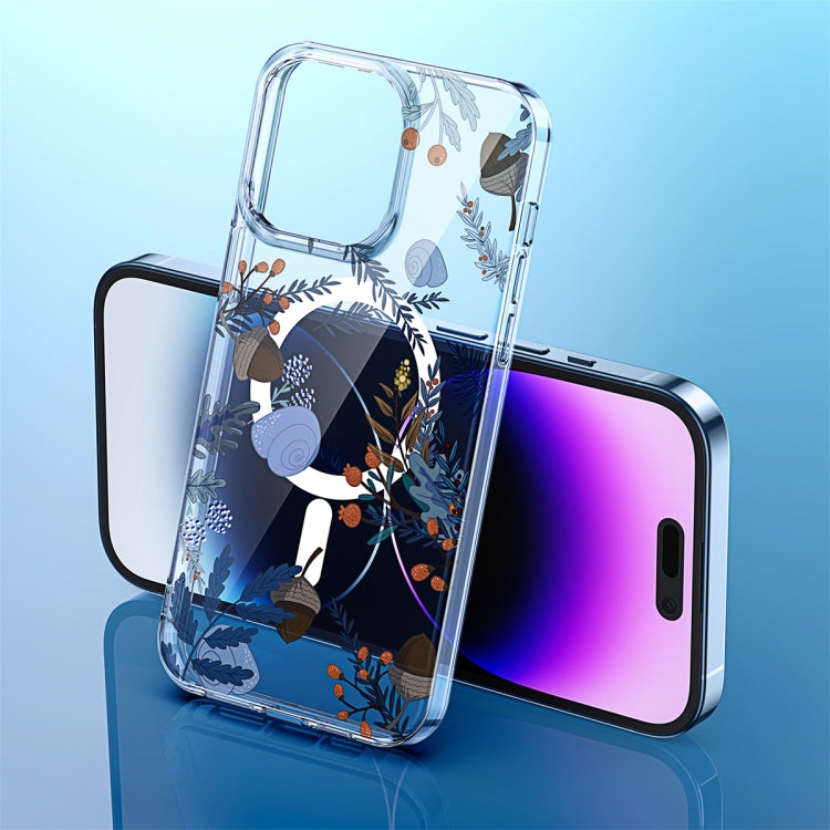 Transparent Double Sided Magnetic Phone Case, For iPhone 12 Pro, For iPhone 12 Pro Max