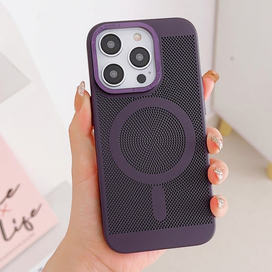 Grid Cooling MagSafe Magnetic Phone Case, For iPhone 11 Pro Max