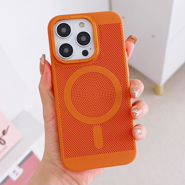 Grid Cooling MagSafe Magnetic Phone Case, For iPhone 11 Pro