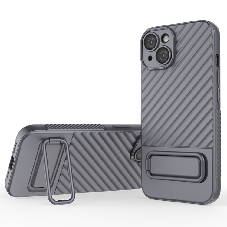 Wavy Texture TPU Phone Case with Lens Film, For iPhone 14, For iPhone 15 Pro Max, For iPhone 14 Plus, For iPhone 15 Pro