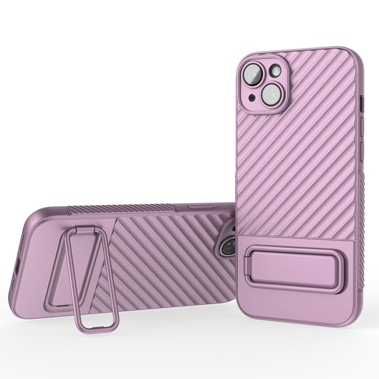 Wavy Texture TPU Phone Case with Lens Film, For iPhone 14, For iPhone 15 Pro Max, For iPhone 14 Plus, For iPhone 15 Pro