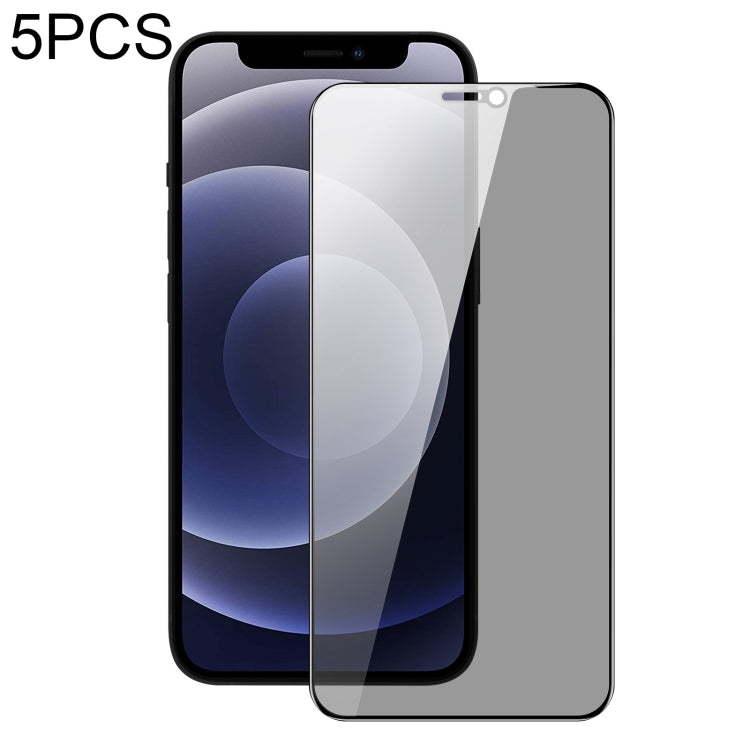 5pcs DUX DUCIS 0.33mm 9H High Aluminum Anti-spy HD Tempered Glass Film