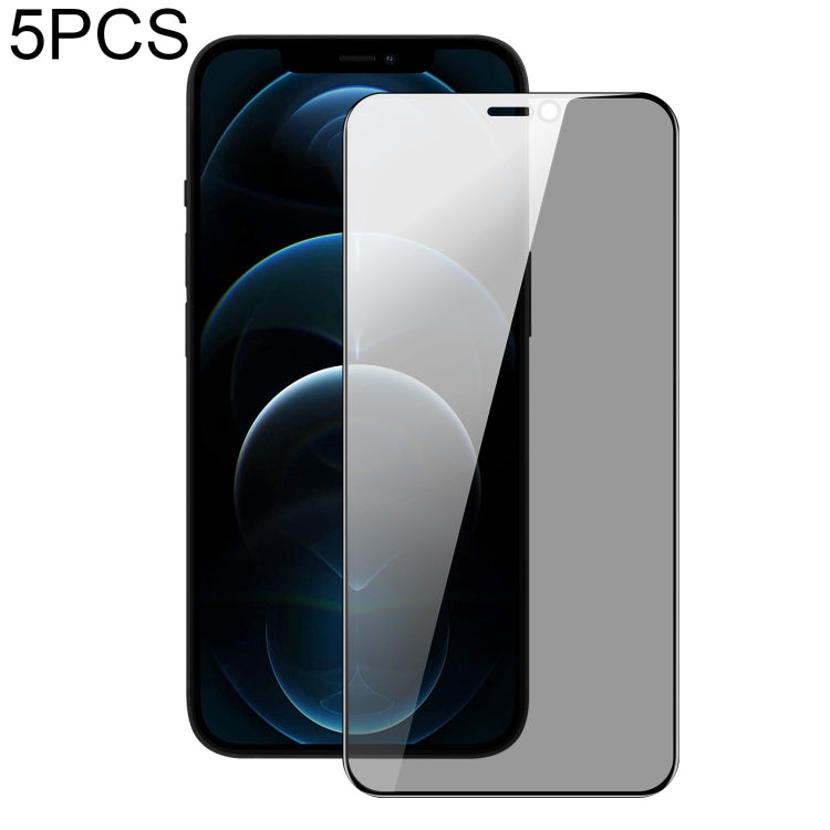 5pcs DUX DUCIS 0.33mm 9H High Aluminum Anti-spy HD Tempered Glass Film