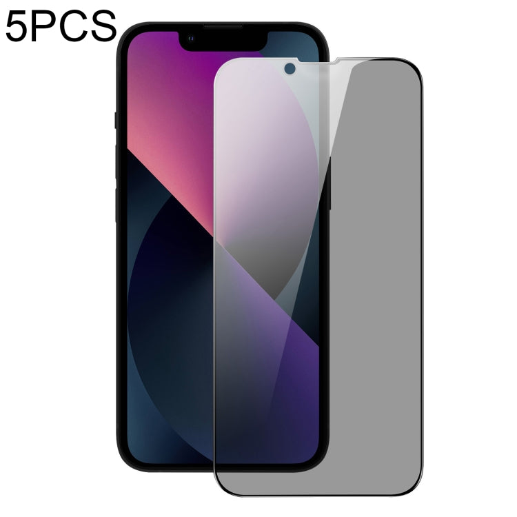 5pcs DUX DUCIS 0.33mm 9H High Aluminum Anti-spy HD Tempered Glass Film
