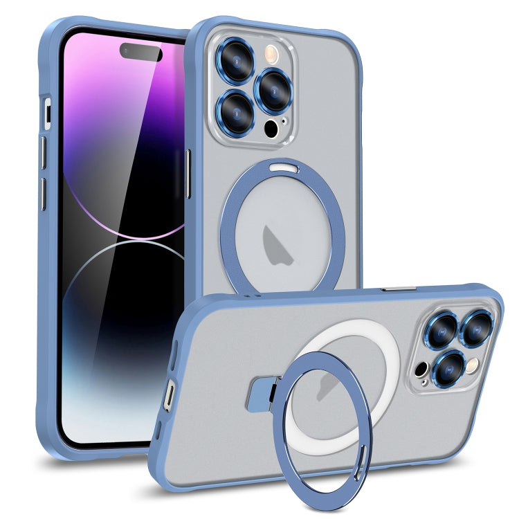 Metal Eyes Series MagSafe Magnetic Holder Phone Case, For iPhone 12, For iPhone 12 Pro, For iPhone 12 Pro Max, For iPhone 11