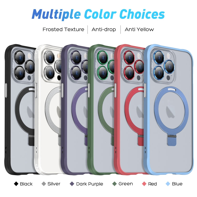 Metal Eyes Series MagSafe Magnetic Holder Phone Case, For iPhone 12, For iPhone 12 Pro, For iPhone 12 Pro Max, For iPhone 11