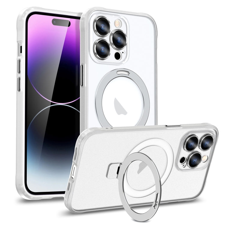Metal Eyes Series MagSafe Magnetic Holder Phone Case, For iPhone 12, For iPhone 12 Pro, For iPhone 12 Pro Max, For iPhone 11