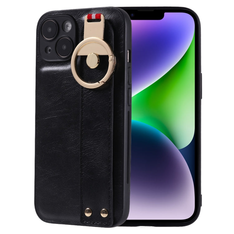 Wristband Leather Back Phone Case