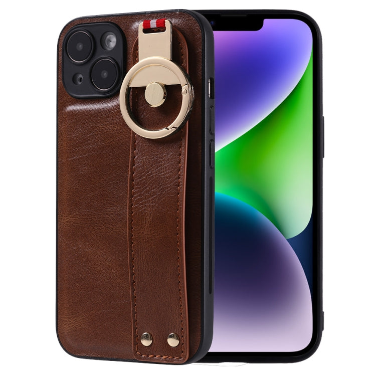 Wristband Leather Back Phone Case