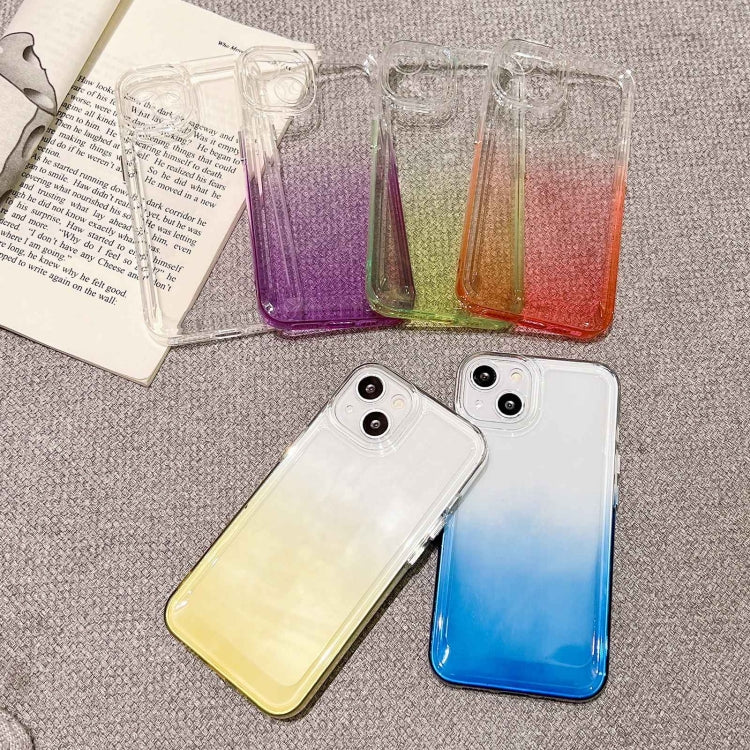 Gradient Electroplated Button Space Pone Case, For iPhone 13 Pro Max, For iPhone 13 Pro, For iPhone 13, For iPhone 12 Pro Max, For iPhone 12 Pro