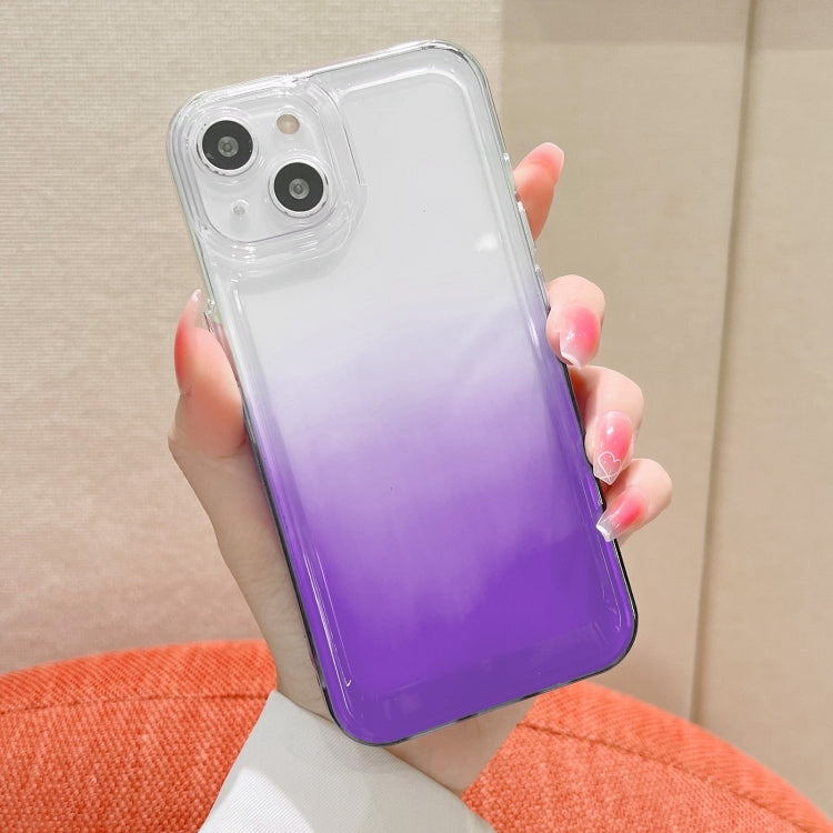 Gradient Electroplated Button Space Pone Case, For iPhone 12, For iPhone 11