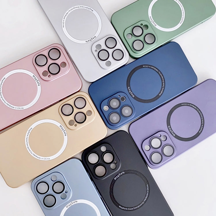 Magsafe Magnetic PC Shockproof Phone Case With Camera Lens, For iPhone 11, For iPhone 11 Pro Max, For iPhone 12 Pro Max