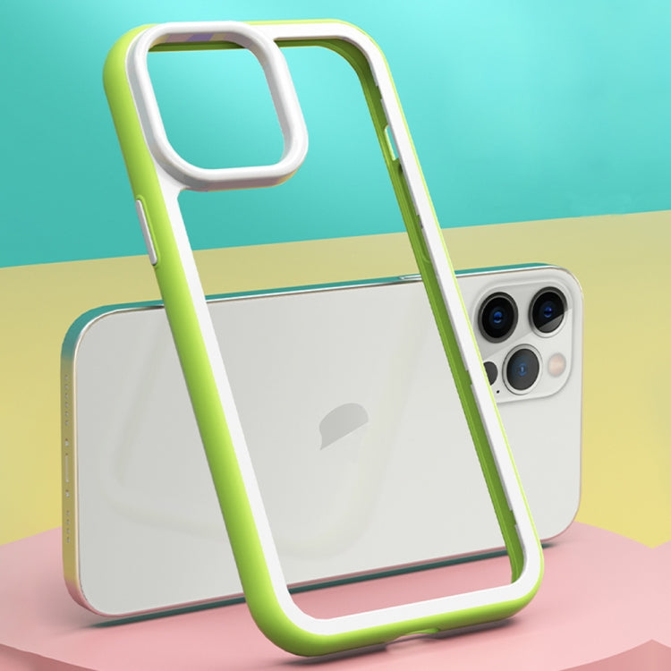 Color Frame 2 in 1 Hollow Cooling Phone Case, For iPhone 14, For iPhone 14 Pro