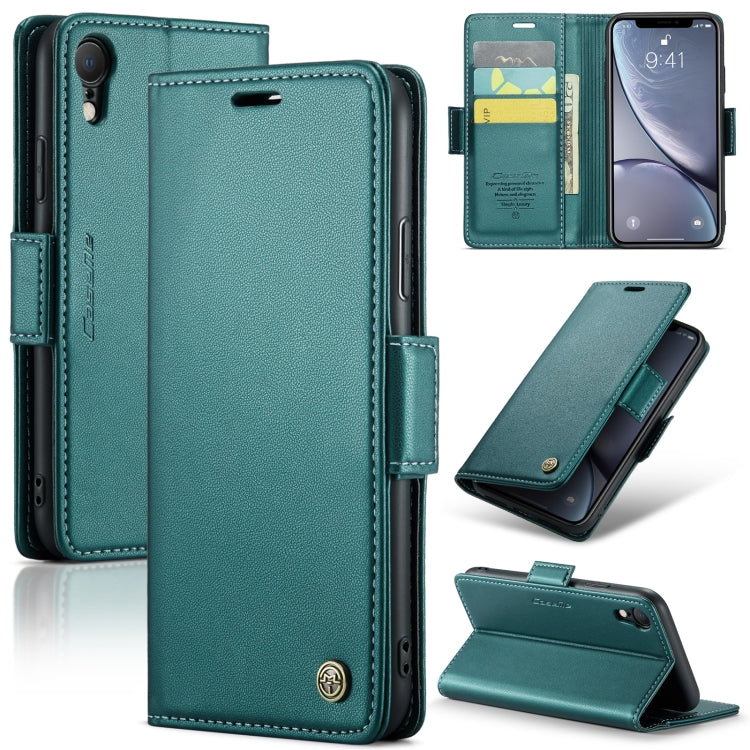 CaseMe 023 Butterfly Buckle Litchi Texture RFID Anti-theft Leather Phone Case