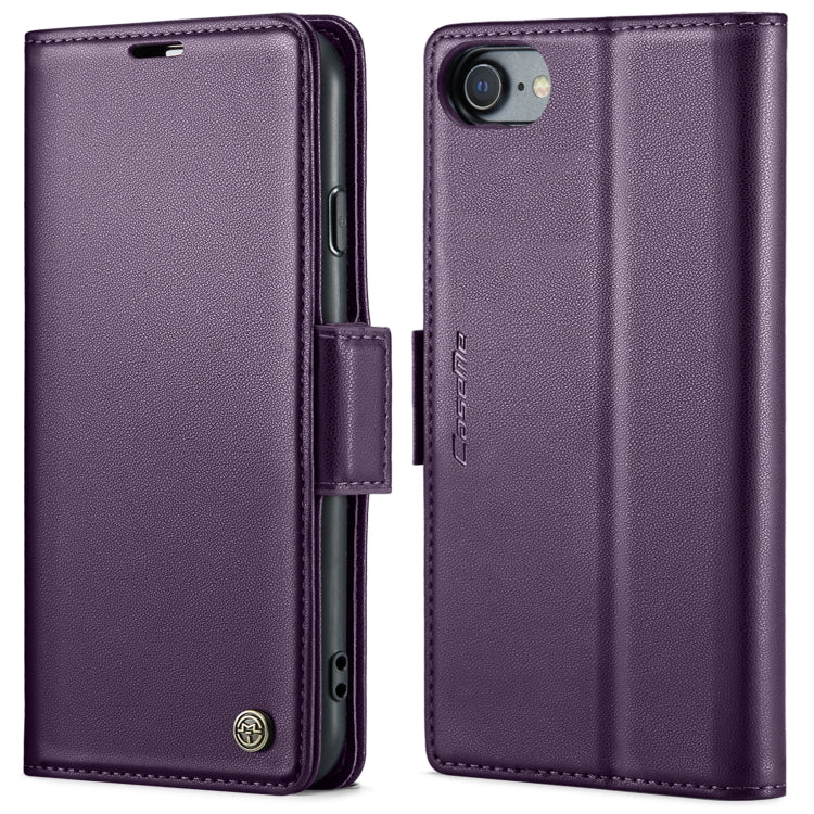 CaseMe 023 Butterfly Buckle Litchi Texture RFID Anti-theft Leather Phone Case