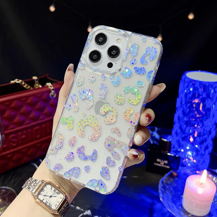 Little Star Series Glitter Powder TPU Phone Case, For iPhone 14 Pro Max, For iPhone 13