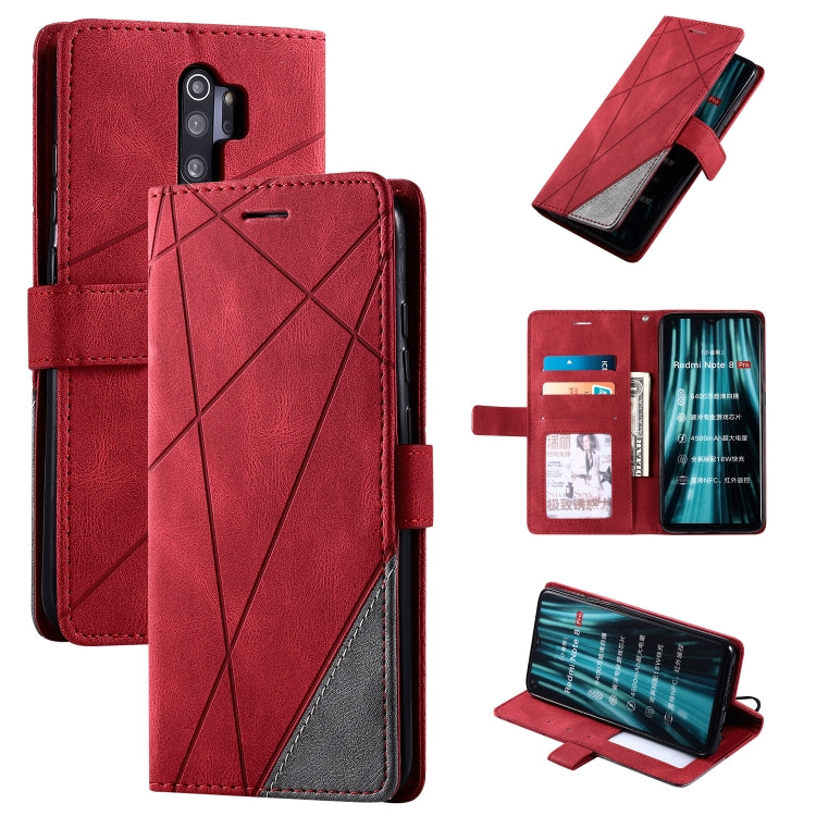 Skin Feel Splicing Horizontal Flip Leather Case with Holder & Card Slots & Wallet & Photo Frame, For iPhone 11, For iPhone 11 Pro, For iPhone 11 Pro Max, For iPhone SE 2022 / SE 2020 / 8 / 7