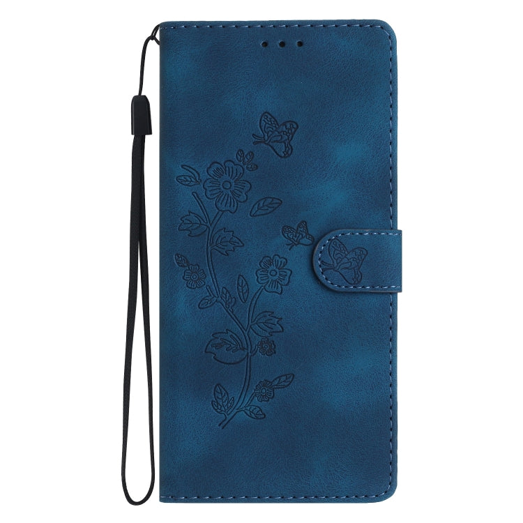 Flower Butterfly Embossing Pattern Leather Phone Case, For iPhone X / XS, For iPhone XR, For iPhone XS Max, For iPhone 8 Plus / 7 Plus / 6 Plus
