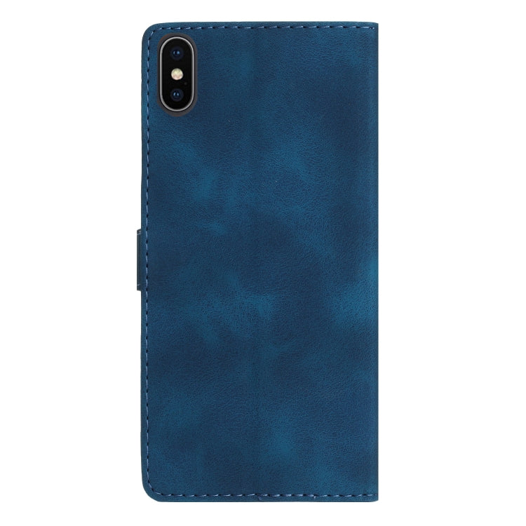 Flower Butterfly Embossing Pattern Leather Phone Case, For iPhone X / XS, For iPhone XR, For iPhone XS Max, For iPhone 8 Plus / 7 Plus / 6 Plus
