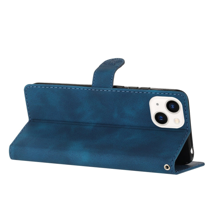 Flower Butterfly Embossing Pattern Leather Phone Case, For iPhone 15, For iPhone 14 Plus, For iPhone 14, For iPhone 14 Pro
