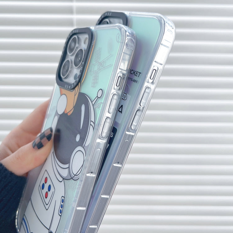 Astronaut Pattern Shockproof PC Protective Phone Case, For iPhone 14 Pro Max, For iPhone 14 Pro, For iPhone 14 Plus, For iPhone 14, For iPhone 13 Pro Max, For iPhone 13 Pro, For iPhone 13, For iPhone 12 Pro Max