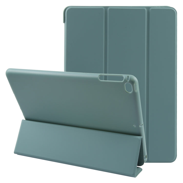GEBEI 3-folding Holder Shockproof Flip Leather Tablet Case, For iPad Pro 11 2024, For iPad 9.7 2018 & 2017 / Air / Air2