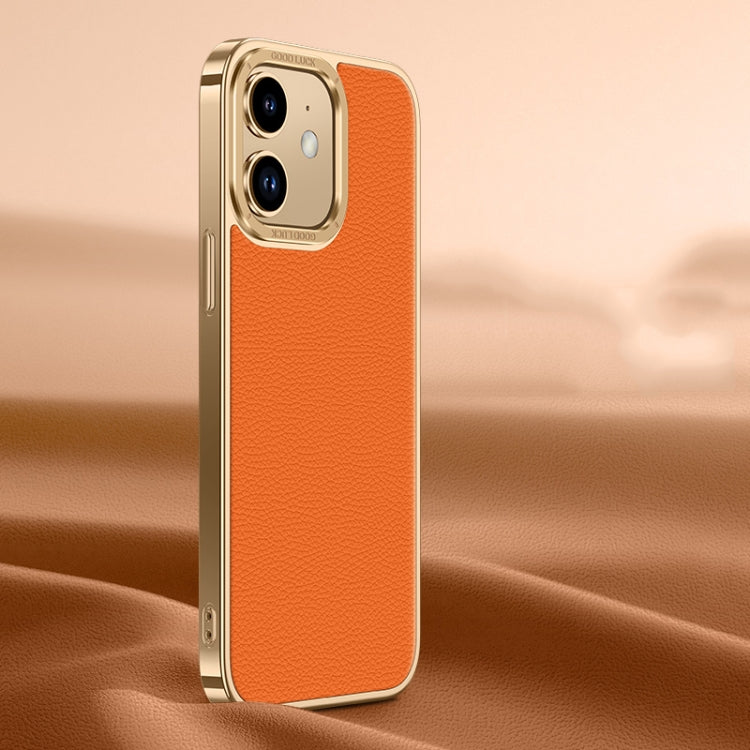 Litchi Texture Genuine Leather Phone Case, For iPhone 14 / 13, For iPhone 14 Pro, For iPhone 14 Pro Max, For iPhone 13 Pro Max, For iPhone 13 Pro, For iPhone 12