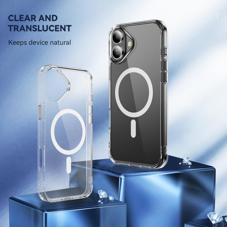 MagSafe Clear Acrylic PC +TPU Phone Case