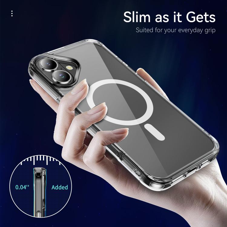 MagSafe Clear Acrylic PC +TPU Phone Case