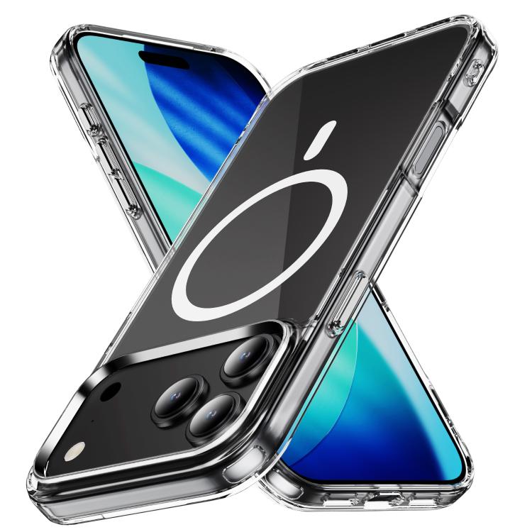 MagSafe Clear Acrylic PC +TPU Phone Case
