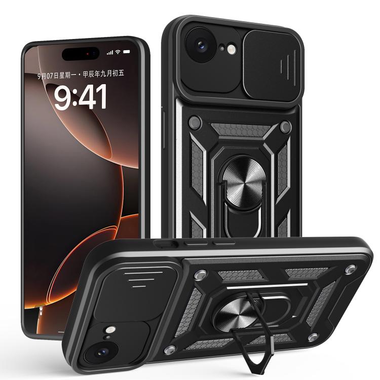Sliding Camera Cover Design TPU+PC Phone Case, For iPhone 17 Pro Max, For iPhone 17 Pro, For iPhone 17