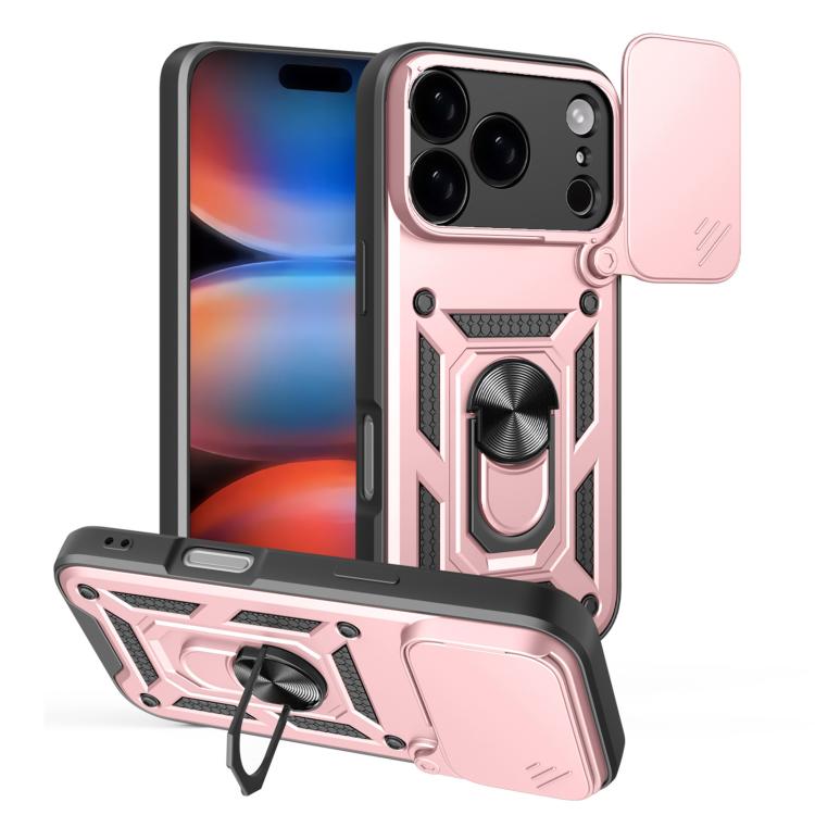Sliding Camera Cover Design TPU+PC Phone Case, For iPhone Air, For iPhone 16e, For iPhone 16 Pro Max