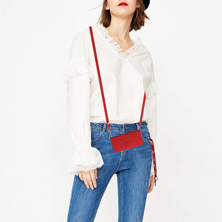 Skin Feel Sun Flower Embossed Flip Leather Phone Case with Lanyard, For iPhone 16e, For iPhone 16 Pro Max