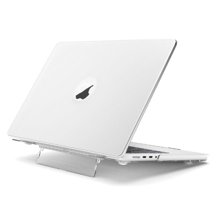 Frosted Translucent Laptop Protective Case, For MacBook Air 13.6 A3113 / M4 A3240, For Macbook Air 15.3 A3114 / M4 A3241