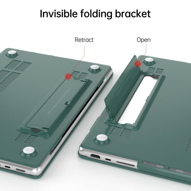 Frosted Translucent Laptop Protective Case, For MacBook Air 13.6 A3113 / M4 A3240, For Macbook Air 15.3 A3114 / M4 A3241