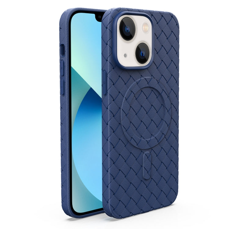 Woven Pattern MagSafe Magnetic Cooling Phone Case, For iPhone 13 Pro, For iPhone 13