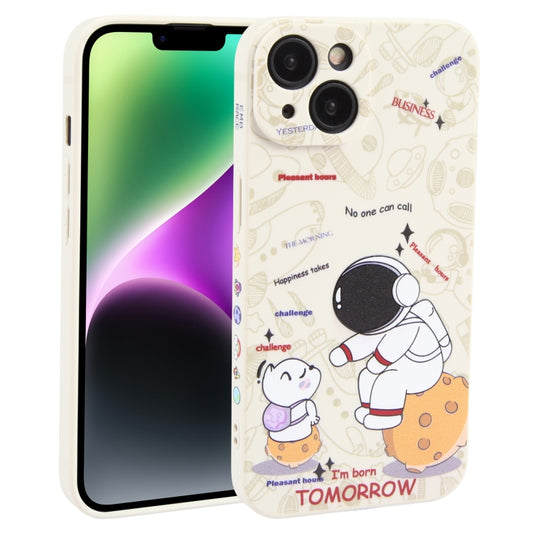 Astronaut Pattern Frosted TPU Phone Case, For iPhone 14 Plus, For iPhone 14, For iPhone 14 Pro, For iPhone 14 Pro Max, For iPhone SE 2022 / SE 2020 / 8 / 7, For iPhone 13 Pro Max, For iPhone 13 Pro, For iPhone 13