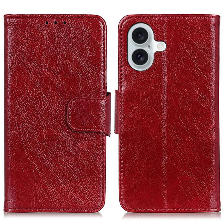 Nappa Texture Leather Case, For iPhone 18 Pro / 17 Pro, For iPhone 18 Pro Max / 17 Pro Max, For iPhone 16e / 17e, For iPhone 17, For iPhone Air, For iPhone 16 Pro Max