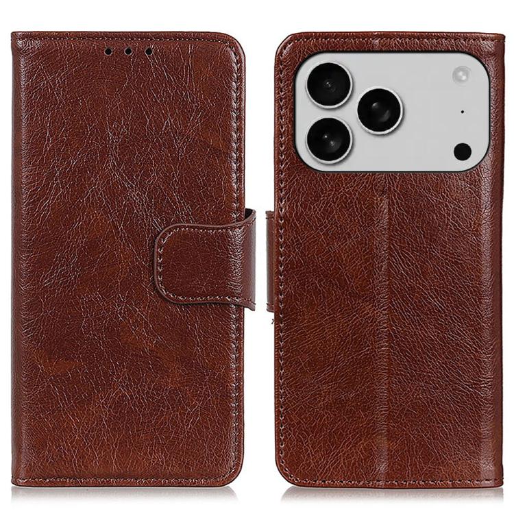 Nappa Texture Leather Case, For iPhone 18 Pro / 17 Pro, For iPhone 18 Pro Max / 17 Pro Max, For iPhone 16e / 17e, For iPhone 17, For iPhone Air, For iPhone 16 Pro Max