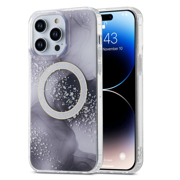 Dual-side IMD Marble Magsafe Phone Case, For iPhone 14 Pro, For iPhone 14 Pro Max, For iPhone 15 Plus