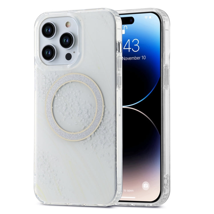Dual-side IMD Marble Magsafe Phone Case, For iPhone 14 Pro, For iPhone 14 Pro Max, For iPhone 15 Plus