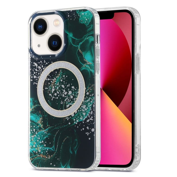 Dual-side IMD Marble Magsafe Phone Case, For iPhone 13, For iPhone 12, For iPhone 12 Pro Max