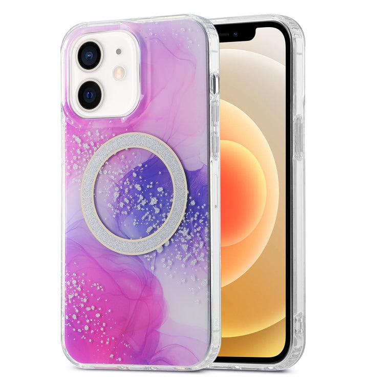 Dual-side IMD Marble Magsafe Phone Case, For iPhone 13, For iPhone 12, For iPhone 12 Pro Max