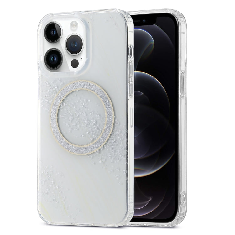 Dual-side IMD Marble Magsafe Phone Case